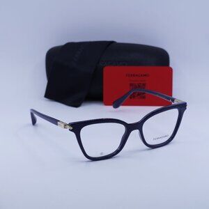 Salvatore Ferragamo SF2991 414 Cat Eye Eyeglasses 51mm – Blue Navy